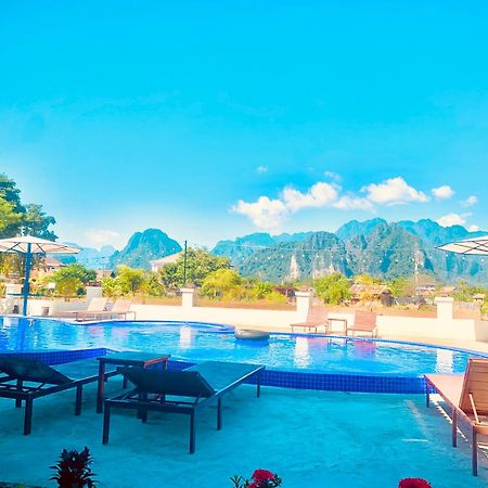Vang Vieng Garden Resort Экстерьер фото