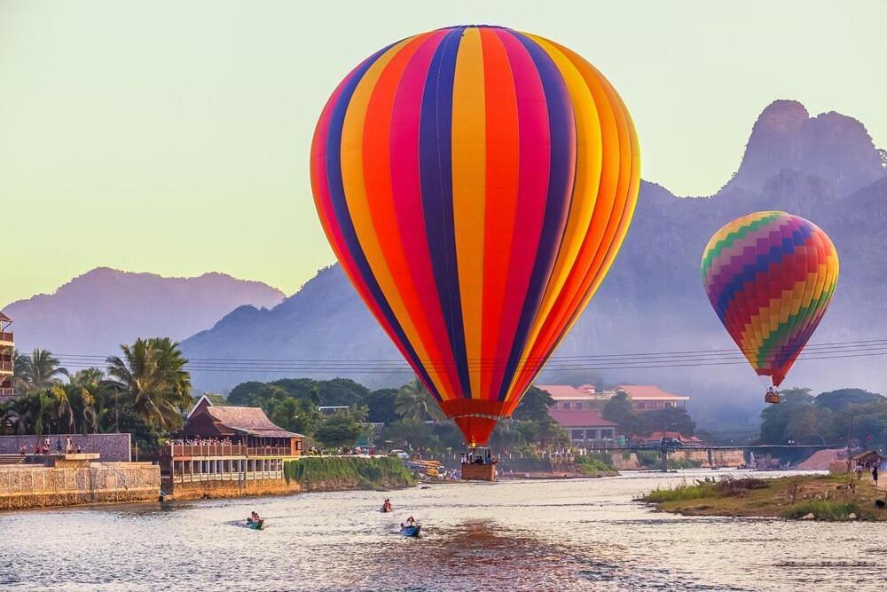 Vang Vieng Garden Resort Экстерьер фото
