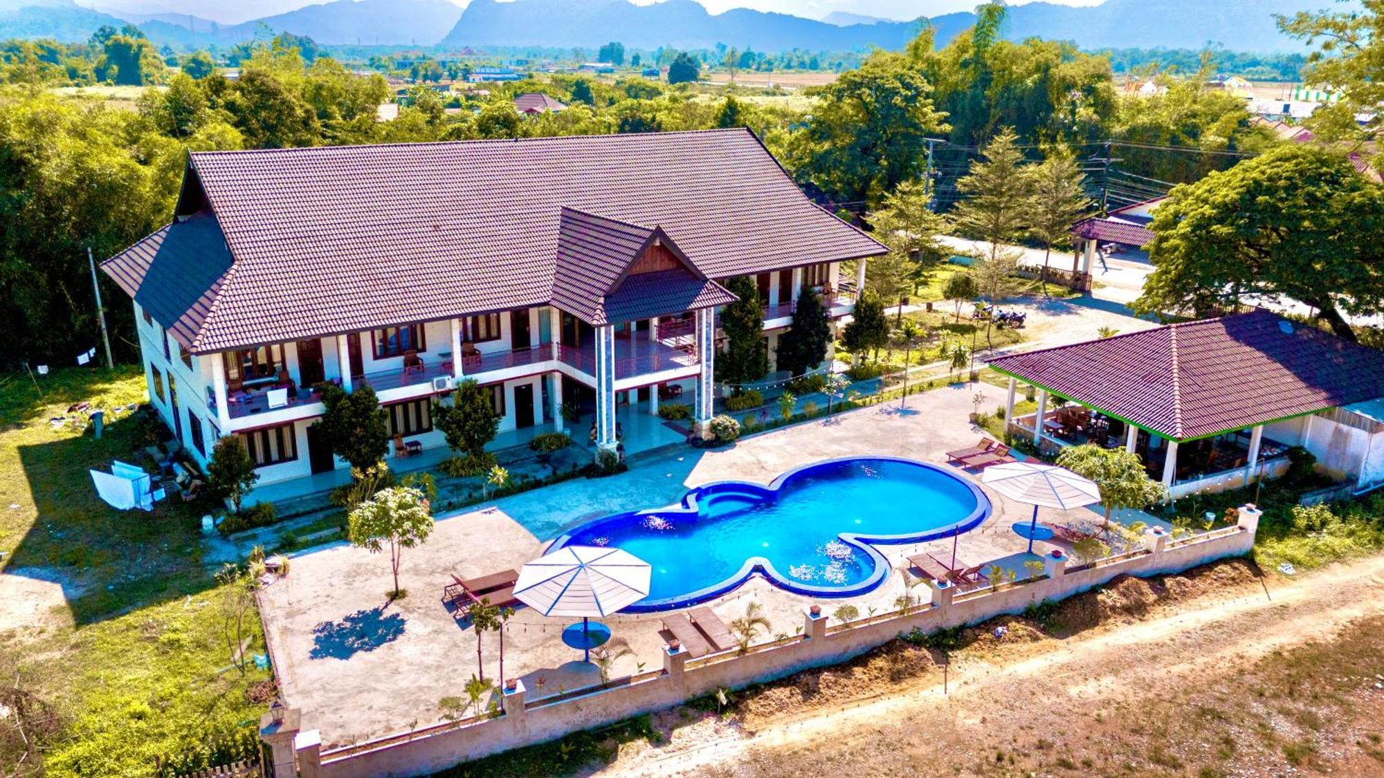 Vang Vieng Garden Resort Экстерьер фото