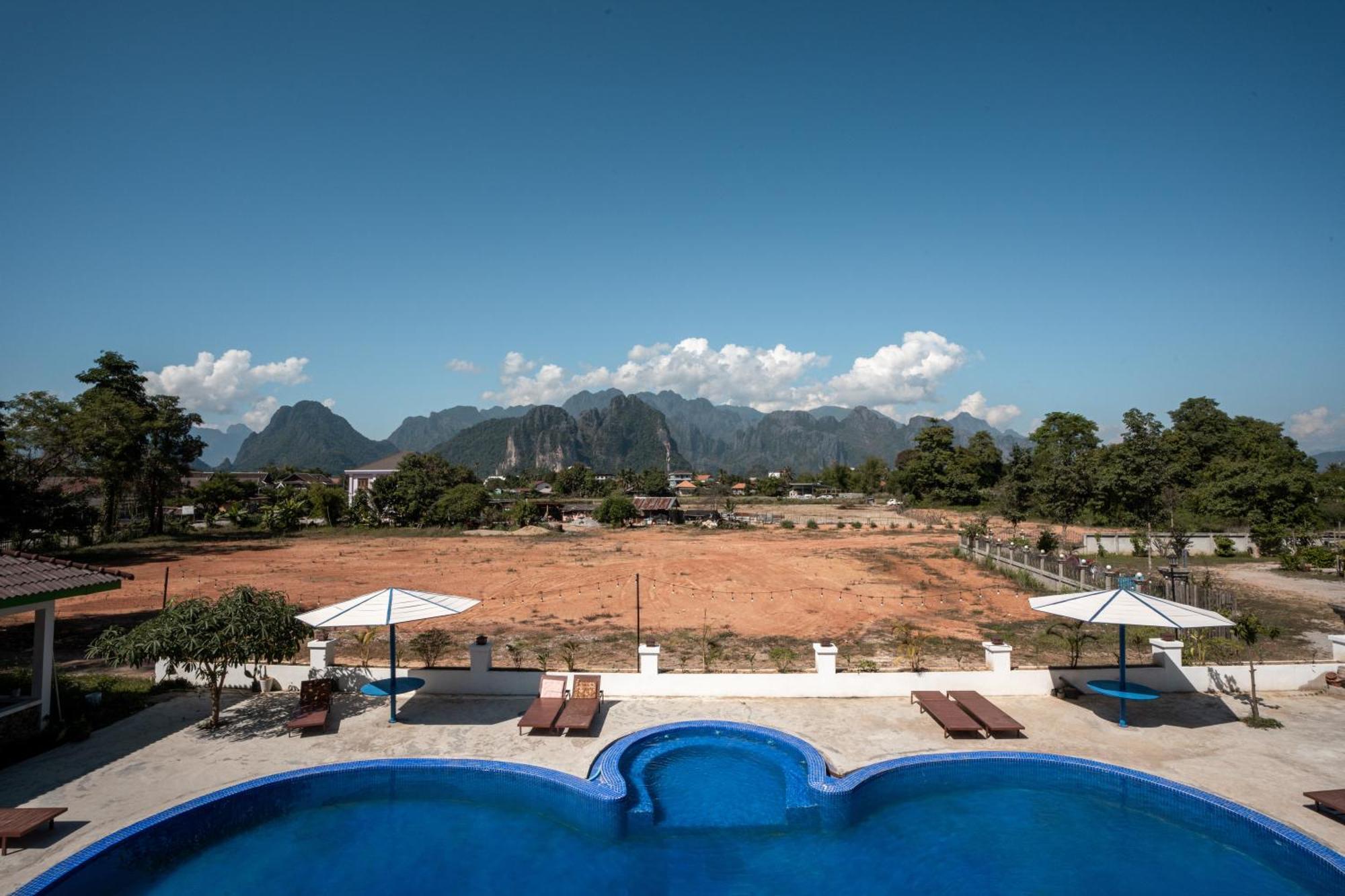 Vang Vieng Garden Resort Экстерьер фото