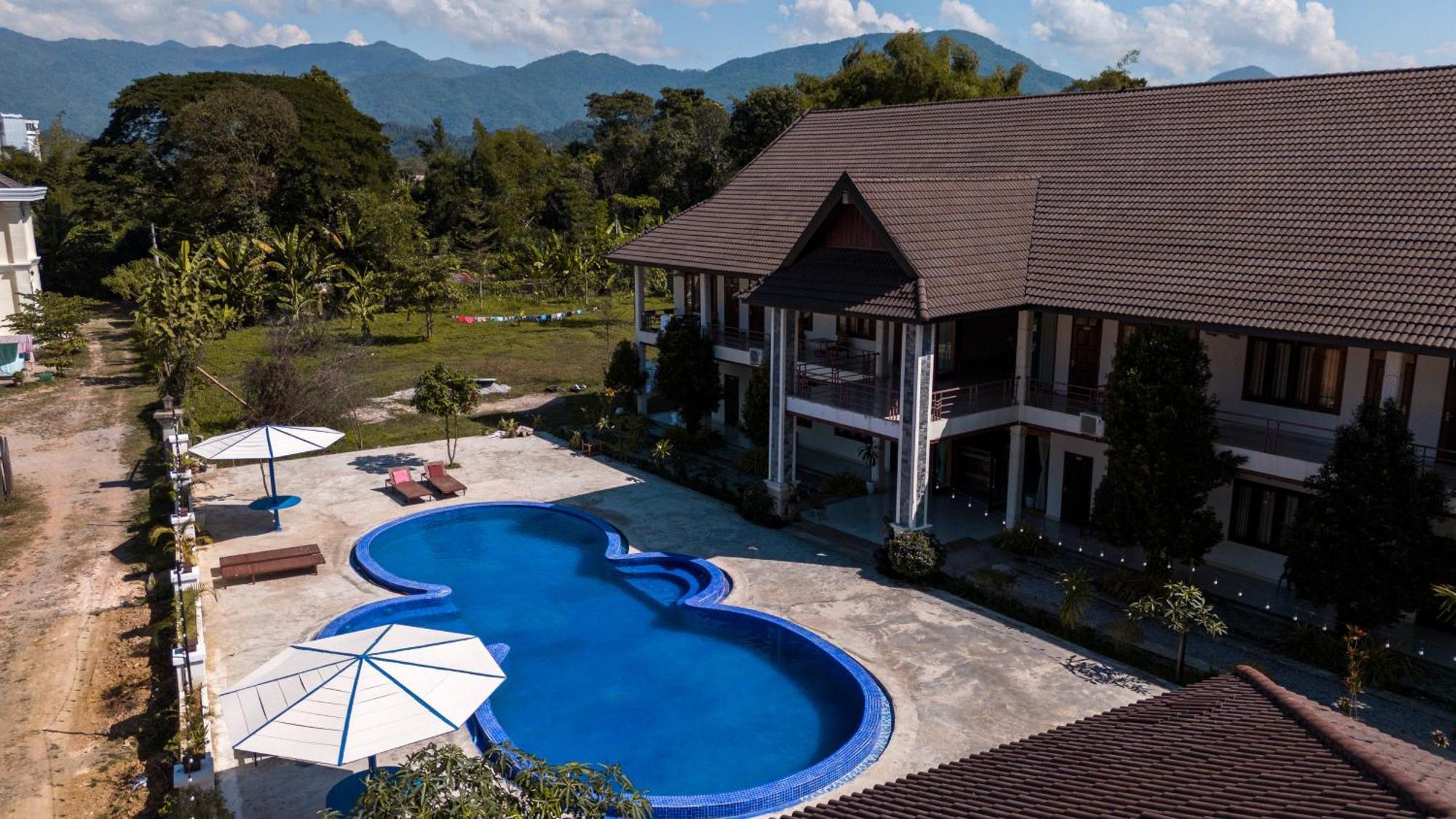 Vang Vieng Garden Resort Экстерьер фото