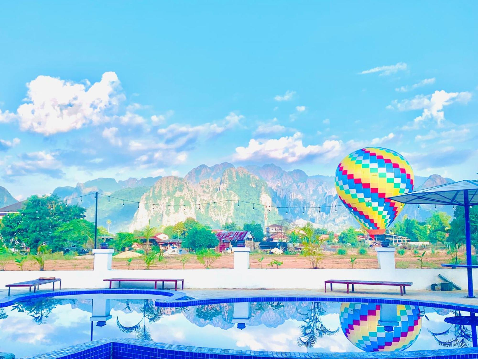 Vang Vieng Garden Resort Экстерьер фото